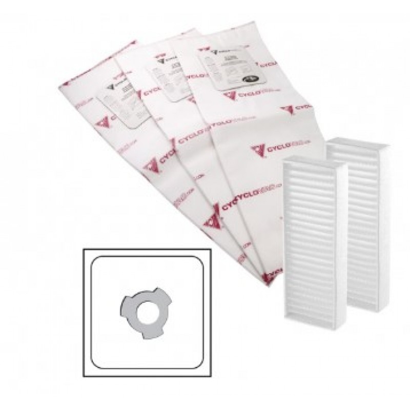 Set sanitarnih vrečk (3 kos) z motornim filtrom, TDSAC84C