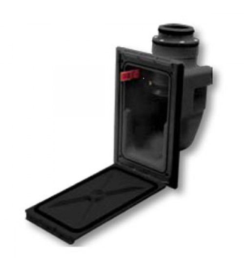 Vtičnica končna HIDE-A-HOSE, črna