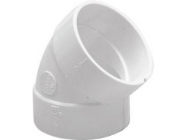 Koleno 45° M-Ž, PVC