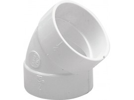 Koleno 45° Ž-Ž, PVC